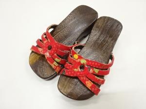 未使用品　子供用桐サンダル(19センチ)
